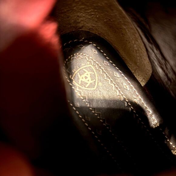 Ariat Brown Heeled Boots - Picture 12 of 13